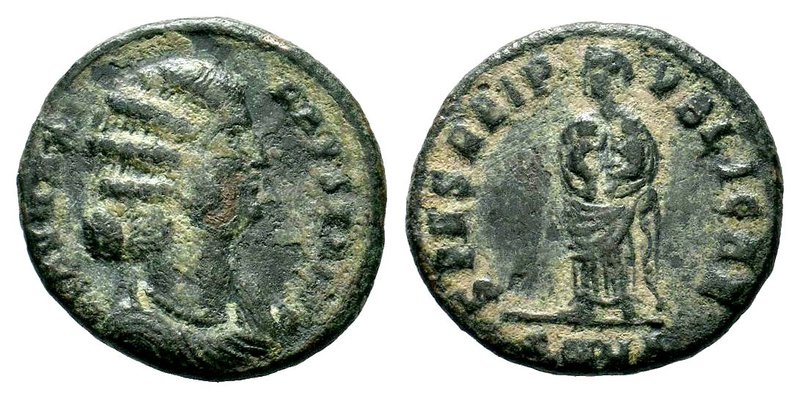 Fausta (307-326 AD). AE Follis 
Condition: Very Fine

Weight: 2,94 gr
Diamet...