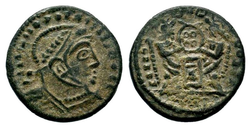 Imitation of Constantine I Æ Nummus. Imitating , circa AD 318.
Condition: Very ...