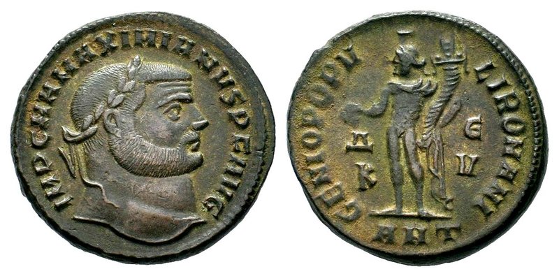 Maximianus II. Galerius Caesar 293-305. AE-Follis 
Condition: Very Fine

Weig...