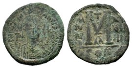 Justinian I. AE Follis , 527-565
Condition: Very Fine

Weight: 20,96 gr
Diameter: 34,10 mm