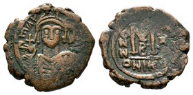 Maurice Tiberius. A.D. 582-602. AE Follis
Condition: Very Fine

Weight: 12,01 gr
Diameter: 29,40 mm