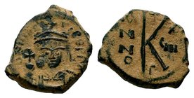 Tiberius Constantine II, 578-582.AE
Condition: Very Fine

Weight: 4,84 gr
Diameter: 20,30 mm