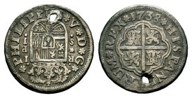 Spain, Felipe IV 1621-1665
Condition: Very Fine

Weight: 2,70 gr
Diameter: 20,30 mm