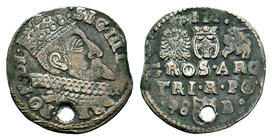 Medieval Coins, EUROPE. Uncertain (Circa 15th-17th centuries). AR.
Condition: Very Fine

Weight: 1,89 gr
Diameter: 19,50 mm