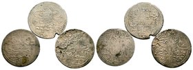 Lot 3x Ottoman Empire Silver coins
Condition: Very Fine

Weight: 3 x ottoman lot
Diameter: