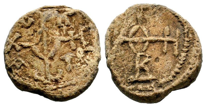 Byzantine Lead Seals. 9th -14th AD.
Condition: Very Fine

Weight: 14,01 gr
D...