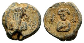 Byzantine Lead Seals. 9th -14th AD.
Condition: Very Fine

Weight: 9,81 gr
Diameter: 19,30 mm