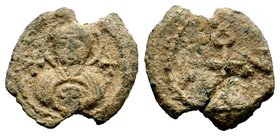 Byzantine Lead Seals. 9th -14th AD.
Condition: Very Fine

Weight: 6,64 gr
Diameter: 20,80 mm