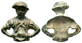 Medieval Lead Character,
Condition: Very Fine

Weight: 8,50 gr
Diameter: 25,10 mm