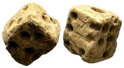 Ancient Bone Game Dice,
Condition: Very Fine

Weight: 8,18 gr
Diameter: 20,70 mm