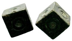 Byzantine Bronze Square Weight
Condition: Very Fine

Weight: 14,27 gr
Diameter: 12,20 mm