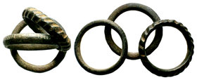 Ancient Rings,
Condition: Very Fine

Weight: 3 x lot
Diameter:
