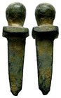 Ancient Roman Veteran Gladius Sword,
Condition: Very Fine

Weight: 8,44 gr
Diameter: 36,50 mm