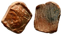 Hellenistic Era Terracotta Theater Ticket,
Condition: Very Fine

Weight: 1,80 gr
Diameter: 19,10 mm