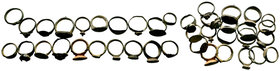 Large Lot of Ancient Greek - Roman - Byzantine Rings,
Condition: Very Fine

Weight: 20 x lot
Diameter: