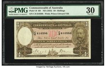 Australia Commonwealth Bank of Australia 10 Shillings ND (1933) Pick 19 R9 PMG Very Fine 30. This denominations is always desirable, regardless of gra...
