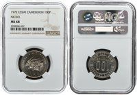Cameoon 100 Francs 1972. NGC MS 68