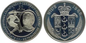 Niue Republic 50 Dollars 1988