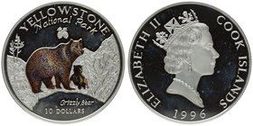 Cook Islands 10 Dollars 1996
