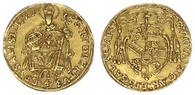 Austria 1/4 Ducat 1662