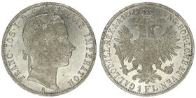 Austria 1 Florin 1860 A (Vienna)
