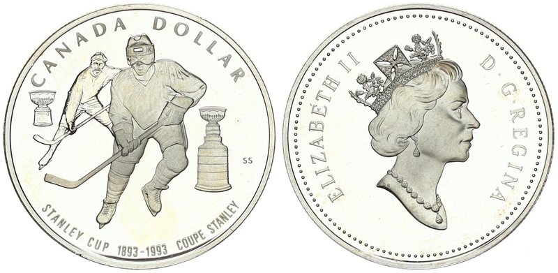 Canada 1 Dollar 1993 - Stanley Cup