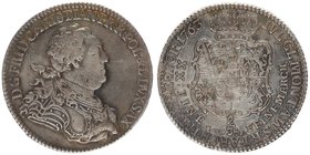 Saxony 2/3 Thaler 1763