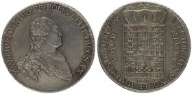 Saxony 1 Thaler 1766