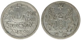 Danzig 2 Gulden 1923
