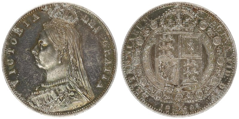 Great Britain Half Crown 1891