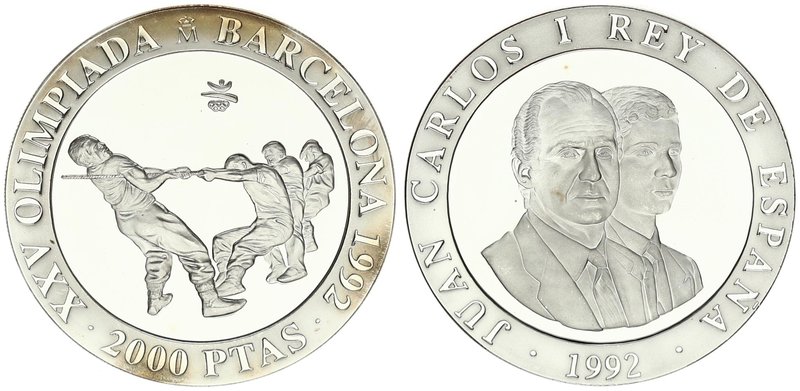 Spain 2000 Pesetas 1992