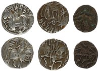 Afghanistan Lot of 3 coins (750-800AD)