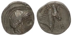 Thessaly 1 Hemidrachm 4th Century BC