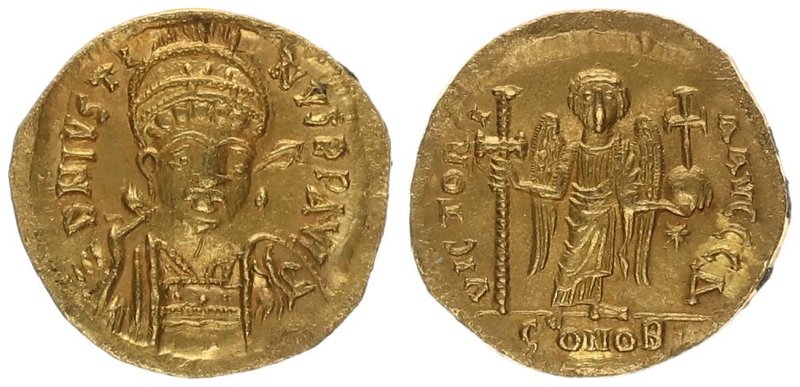 Byzantine Empire 1 Solidus 518-527