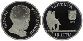 Lithuania 50 Litu 1995. M. K.?iurlionis