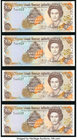 Cayman Islands Monetary Authority 25 Dollars 1998 Pick 24 (2); 2003 Pick 31a (2) Choice Crisp Uncirculated. 

HID09801242017