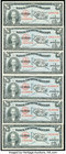 Cuba Banco Nacional de Cuba 1 Peso 1953 Pick 86a, Six Examples About Uncirculated or Better. 

HID09801242017