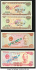 A Colorful Assortment of Specimen Notes from Vietnam. Crisp Uncirculated. 

HID09801242017