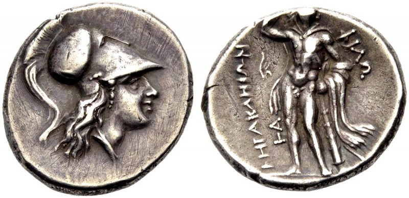 GRIECHISCHE MÜNZEN 
 LUKANIEN 
 HERAKLEIA 
 Nomos, 281-278 v. Chr. Kopf der A...