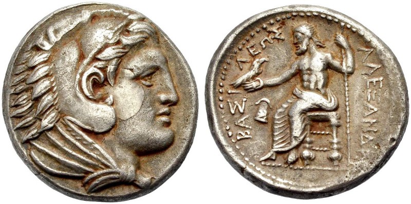 GRIECHISCHE MÜNZEN 
 MAKEDONIEN 
 KÖNIGE VON MAKEDONIEN 
 Alexander III. der ...