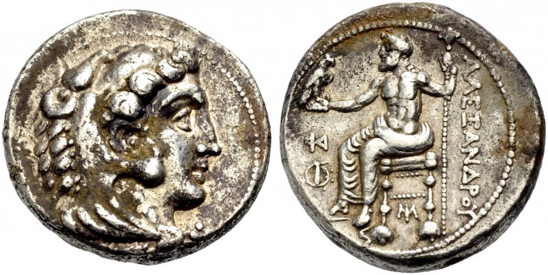 GRIECHISCHE MÜNZEN 
 MAKEDONIEN 
 KÖNIGE VON MAKEDONIEN 
 Alexander III. der ...