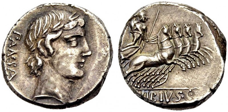 RÖMISCHE MÜNZEN 
 RÖMISCHE REPUBLIK 
 C. Vibius Pansa, 90 v. Chr. Denar. PANSA...