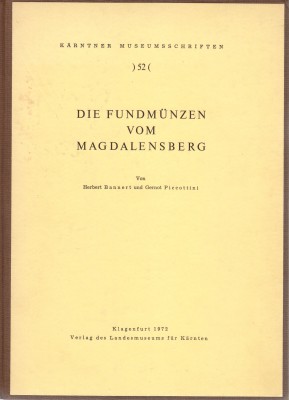 NUMISMATISCHE LITERATUR 
 ANTIKE NUMISMATIK 
 BANNERT, H. / PICCOTTINI, G. Die...