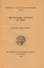 NUMISMATISCHE LITERATUR 
 ANTIKE NUMISMATIK 
 MACDOWALL, D. W. The Western Coinages of Nero. NNM 161. New York 1979. XVII+256 S., 25 Tf. Broschiert....