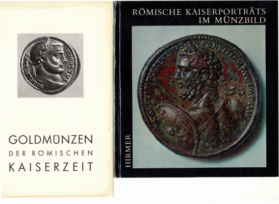 NUMISMATISCHE LITERATUR 
 LOTS 
 ANTIKE. Lot von 3 Büchern. M. SCHLÜTER, Goldm...
