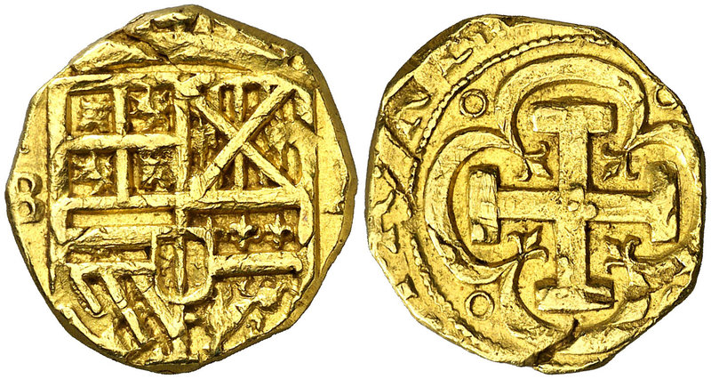 (1673). Carlos II. Barcelona. A. 2 escudos. (Cal. 120). 6,72 g. A pesar de no te...