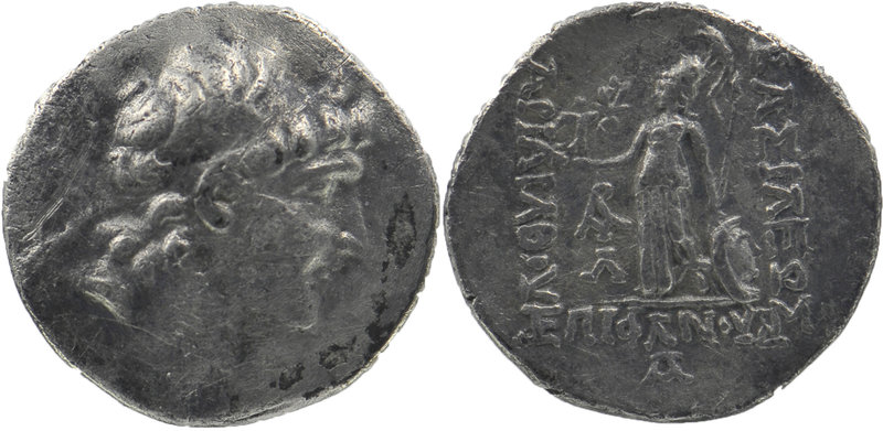 Kings of Cappadocia, Ariarathes VI (130-116) AR Drachm
Diademed head right/ Athe...