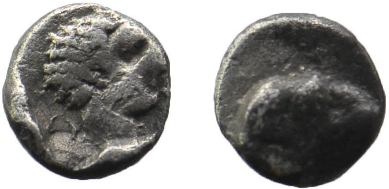 Troas, Kebren, c. 387-310 BC. AR Obol
Ram's head right / Youthful male head righ...