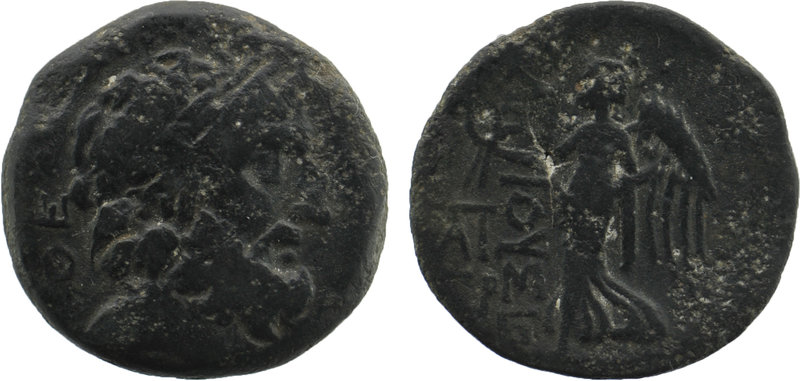 CILICIA. Elaioussa Sebaste. Ae (1st century BC). 
Obv: Laureate head of Zeus rig...