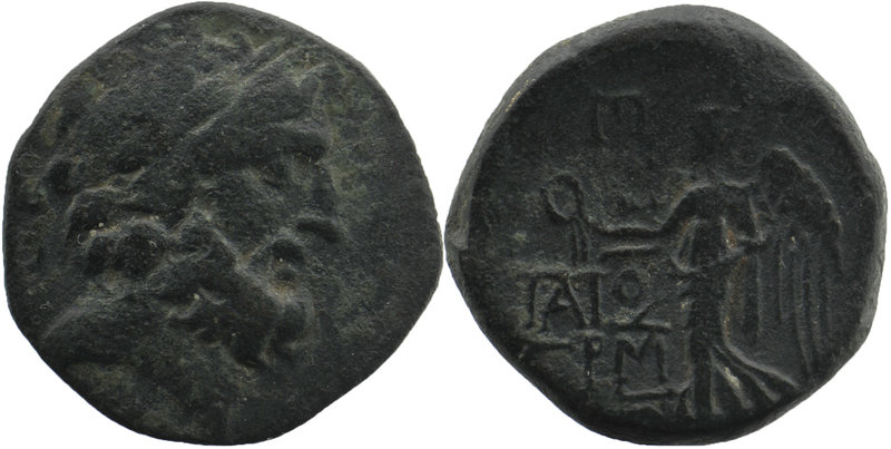 CILICIA. Elaioussa Sebaste. Ae (1st century BC). 
Obv: Laureate head of Zeus rig...